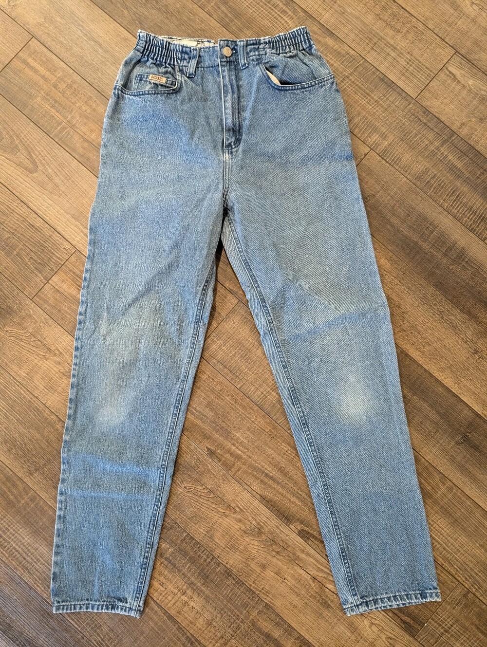 Gitano Vintage Mom Jeans High Waist Light Wash Denim Jeans Size 6